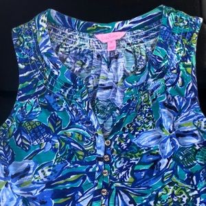 Lilly Pulitzer Essie Tank Top Size M